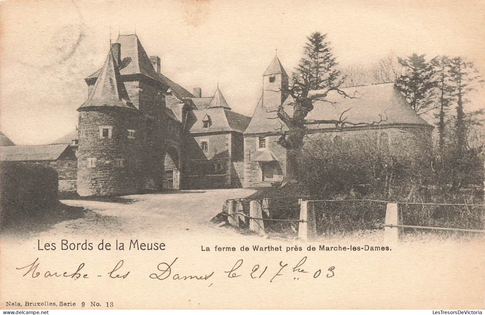 BELGIQUE - Les Bords De La Meuse - La Ferme De Warthet Près De Marches-les-Dames - Carte Postale Ancienne - Namur