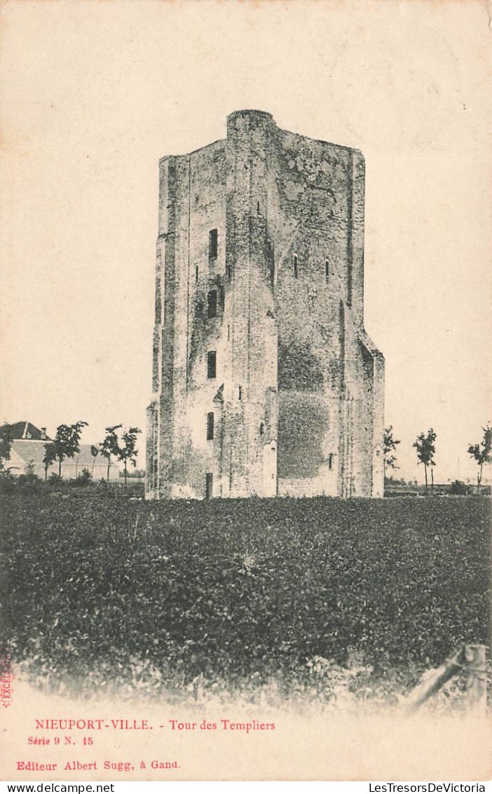 BELGIQUE - Nieuport Ville - Tour Des Templiers - Carte Postale Ancienne - Nieuwpoort