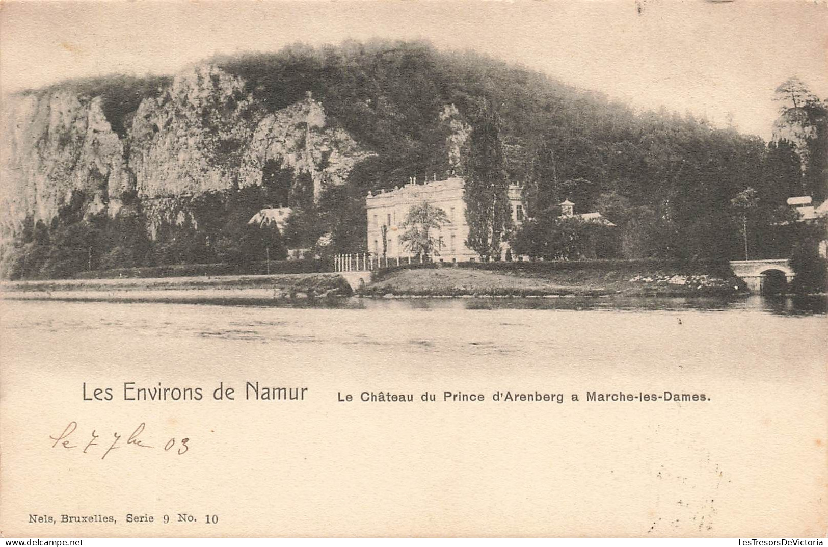 BELGIQUE - Les Environs De Namur - Le Château Du Prince D'Arenberg à Marches-les-Dames - Carte Postale Ancienne - Namen