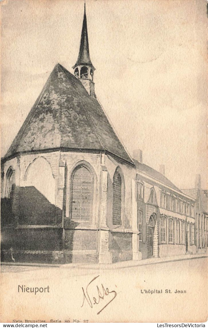 BELGIQUE - Nieuport - Vue Générale De L'hôpital Saint Jean - Carte Postale Ancienne - Nieuwpoort