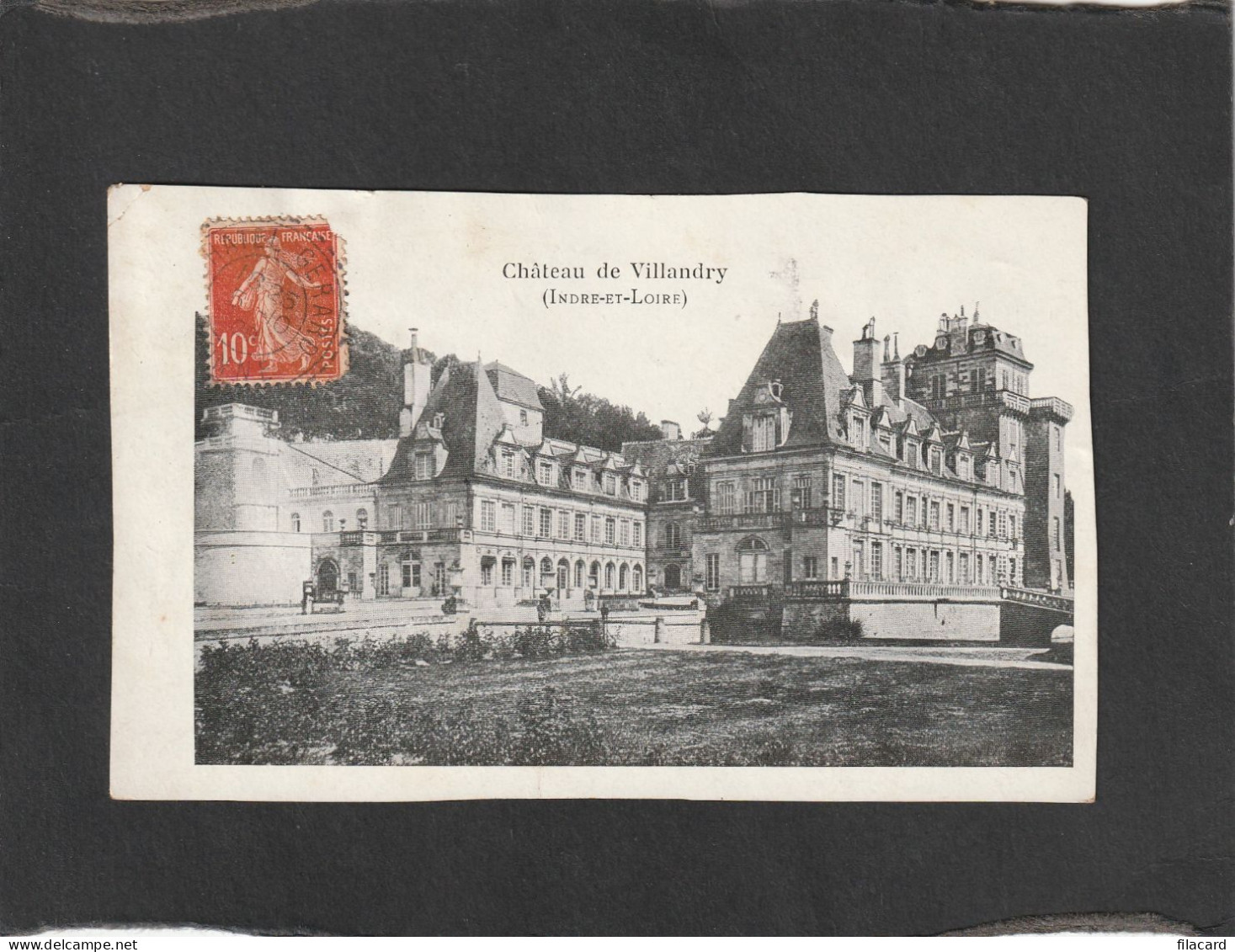 125450        Francia,    Chateau  De  Villandry,   VG - Ballan-Miré