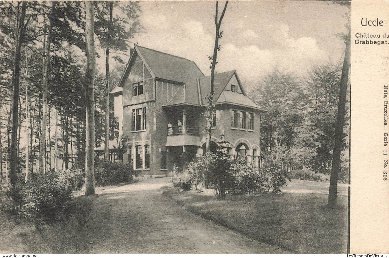 BELGIQUE - Uccle - Château Du Crabbegat - Carte Postale Ancienne - Uccle - Ukkel