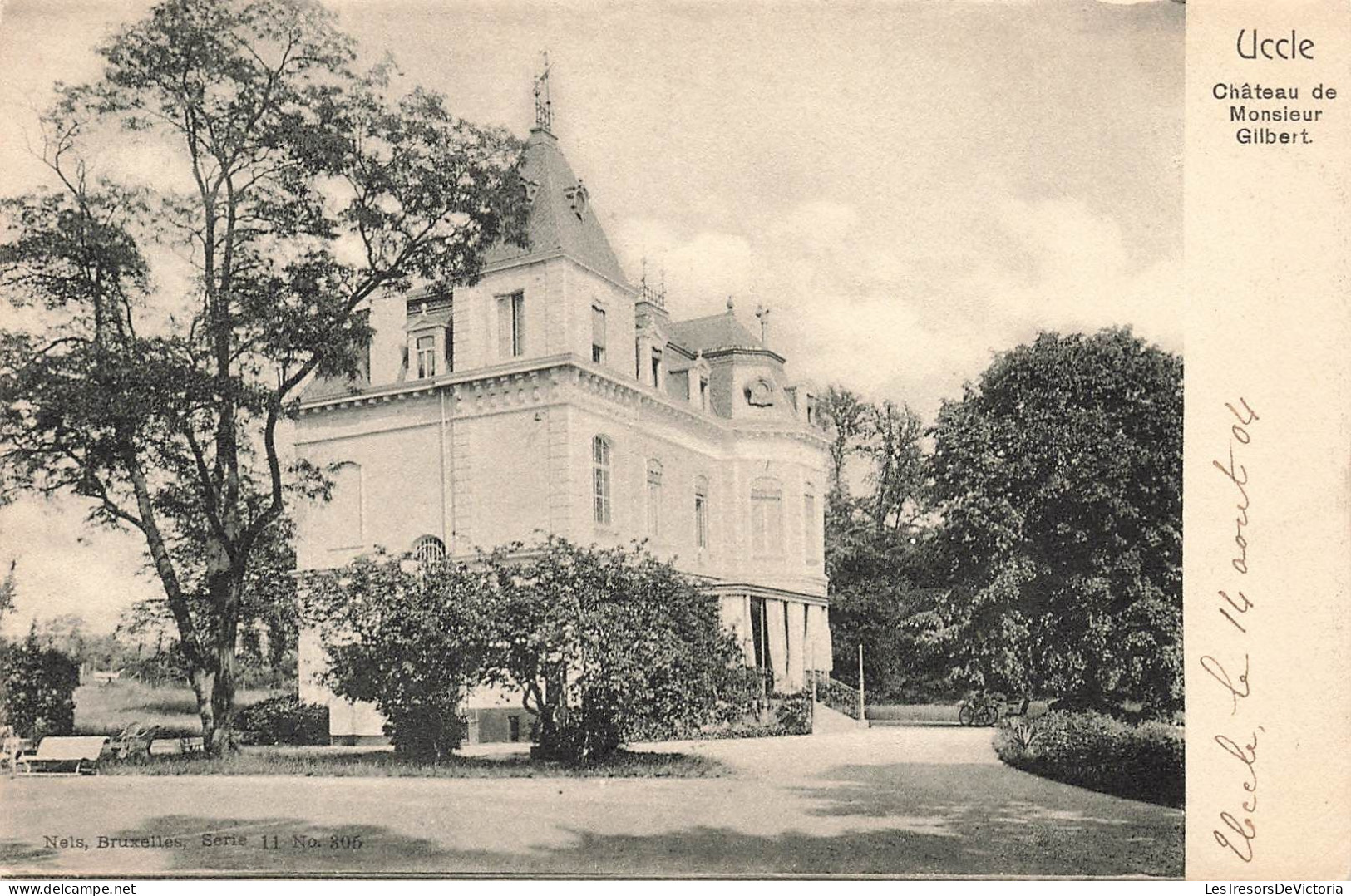 BELGIQUE - Uccle - Château De Monsieur Gilbert - Carte Postale Ancienne - Ukkel - Uccle