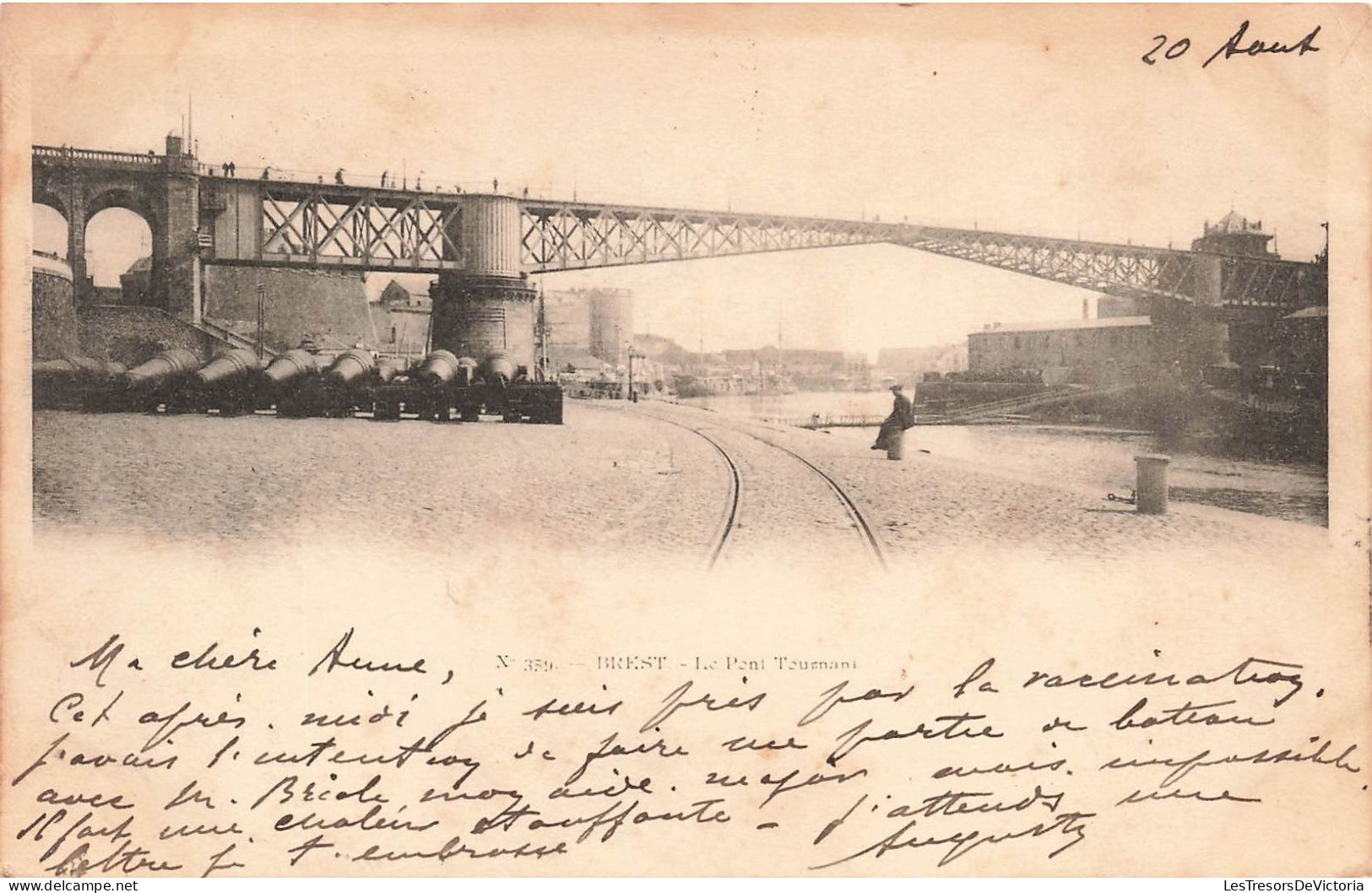 FRANCE - Brest - Vue Sur Le Pont Tsunami - Carte Postale Ancienne - Brest