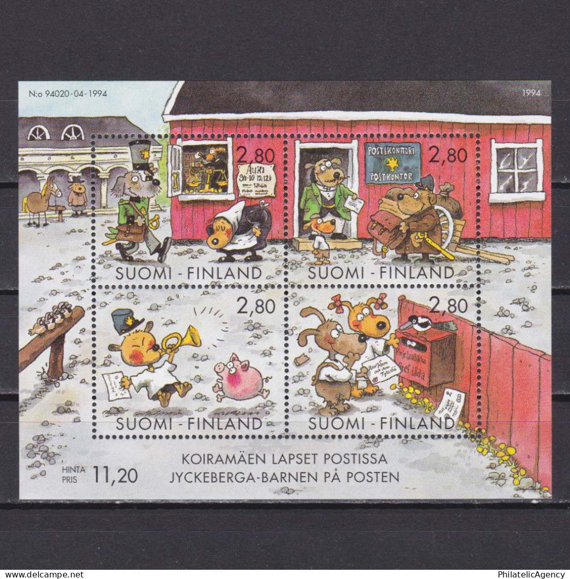 FINLAND 1994, Sc# 946, Letter Writing Day, MNH - Poste
