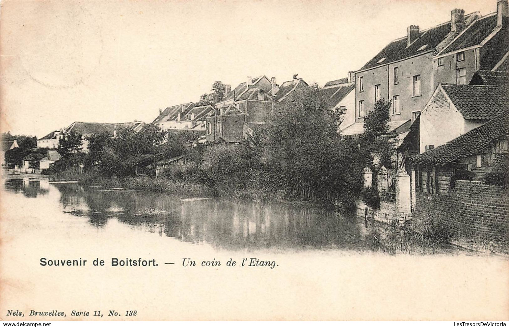 BELGIQUE - Souvenir De Boitsfort - Un Coin De L'Etang - Carte Postale Ancienne - Watermaal-Bosvoorde - Watermael-Boitsfort