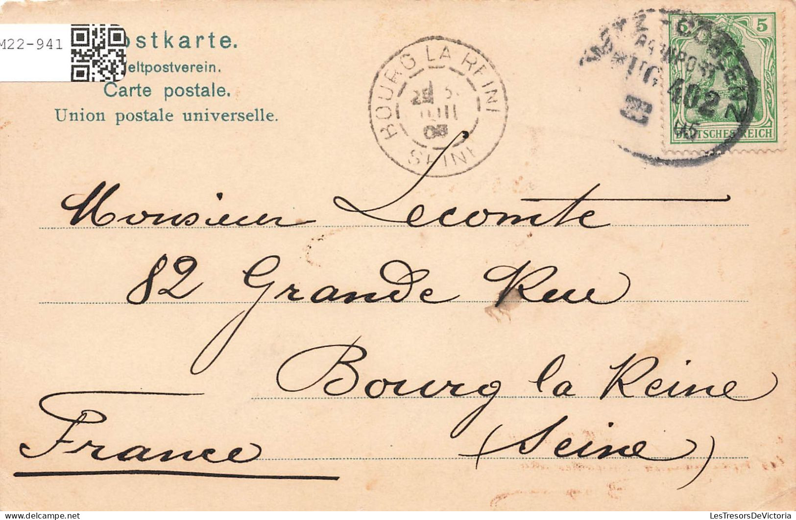 ALLEMAGNE - Cochem - Vue D'ensemble De La Ville - Carte Postale Ancienne - Cochem