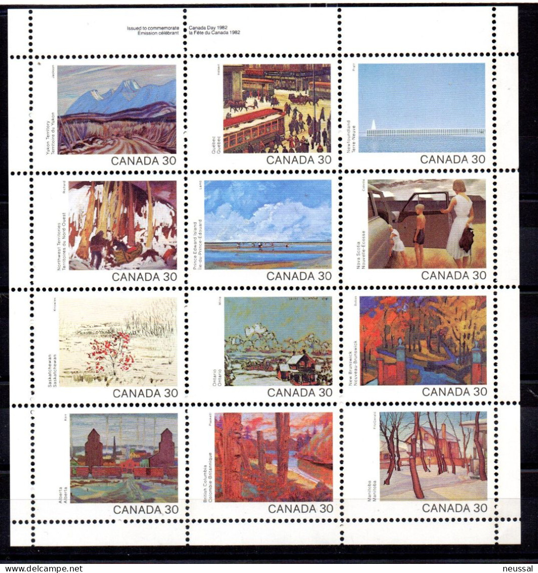 Serie Nº 800/11  Canada - Unused Stamps