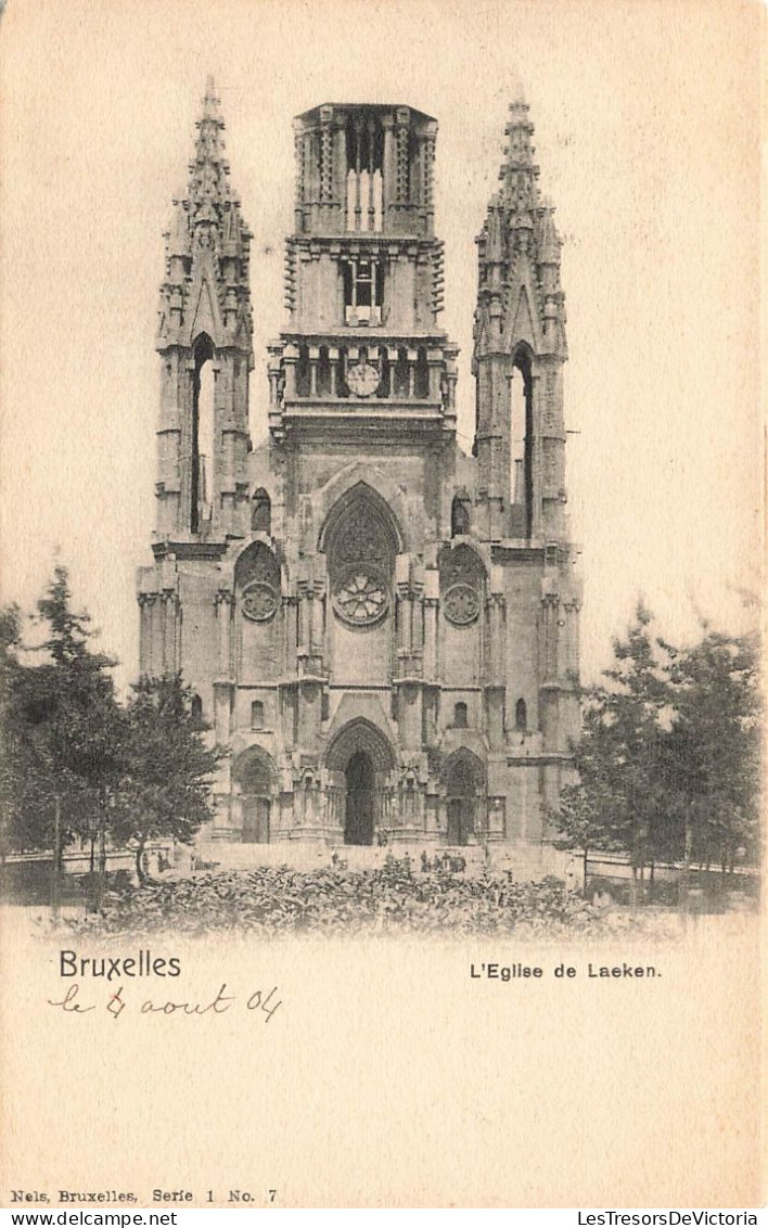 BELGIQUE - Bruxelles - L'église De Laeken - Carte Postale Ancienne - Laeken