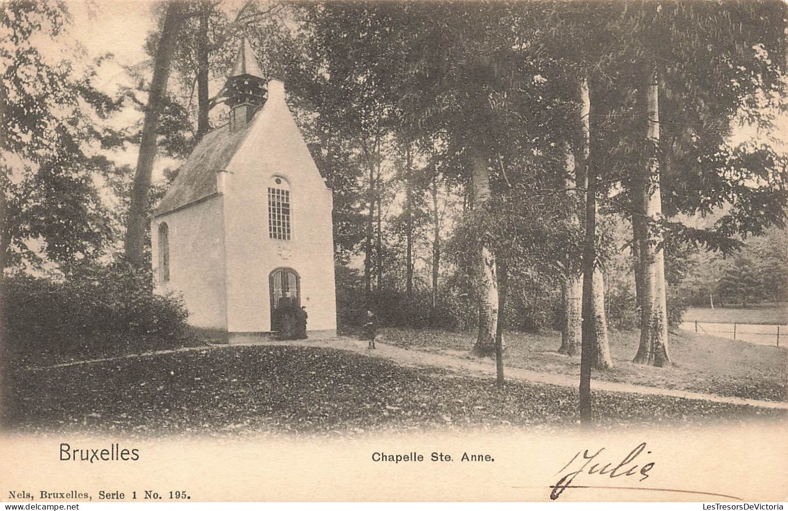 BELGIQUE - Bruxelles - Chapelle Sainte Anne - Forêt - Carte Postale Ancienne - Autres & Non Classés