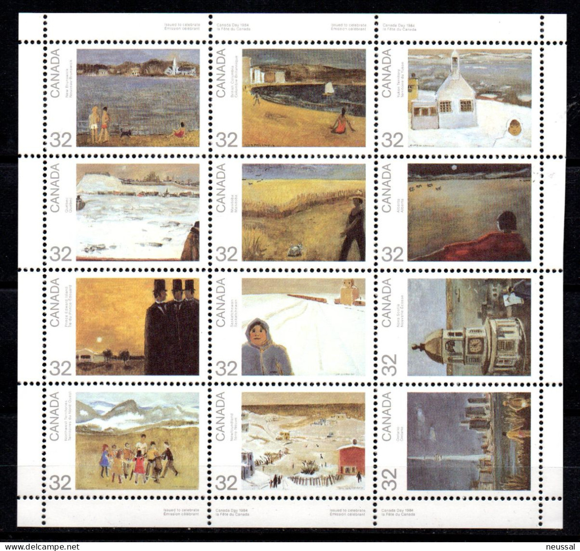 Serie Nº 874/85  Canada - Unused Stamps