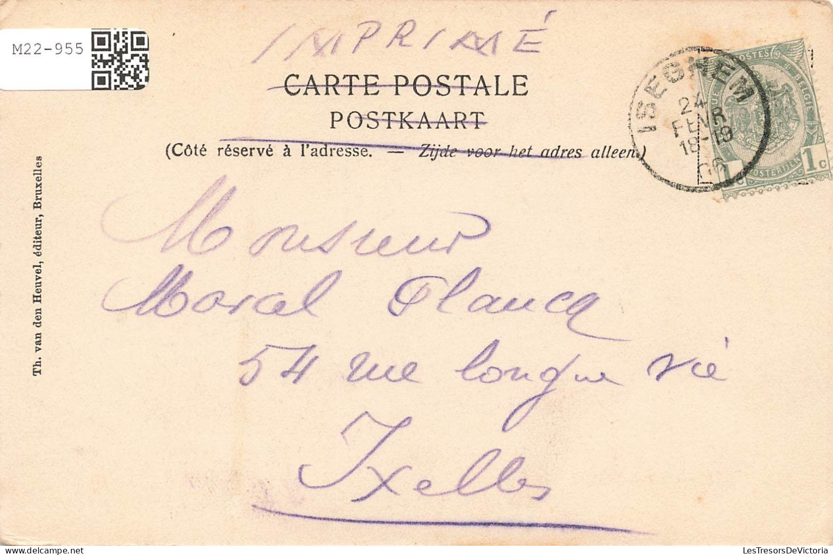 BELGIQUE - Izegem - Vue Générale Du Château - Carte Postale Ancienne - Izegem