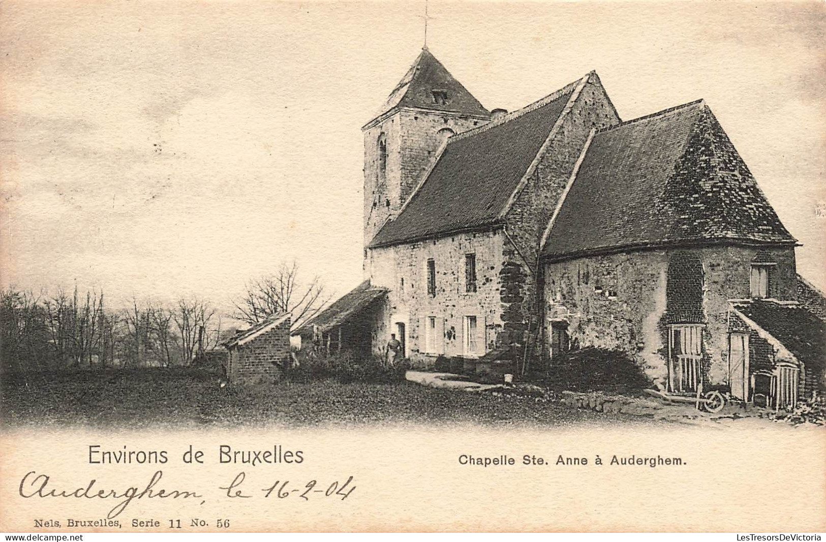 BELGIQUE - Bruxelles - Auderghem - Chapelle Sainte Anne à Audergham  - Carte Postale Ancienne - Auderghem - Oudergem