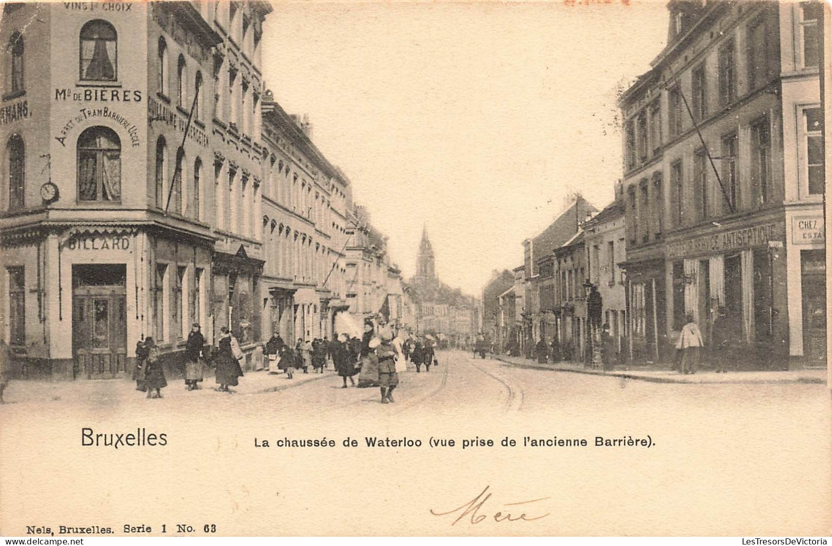 BELGIQUE - Bruxelles - La Chaussée De Waterloo - Vue Prise De L'ancienne Barrière - Carte Postale Ancienne - Autres & Non Classés