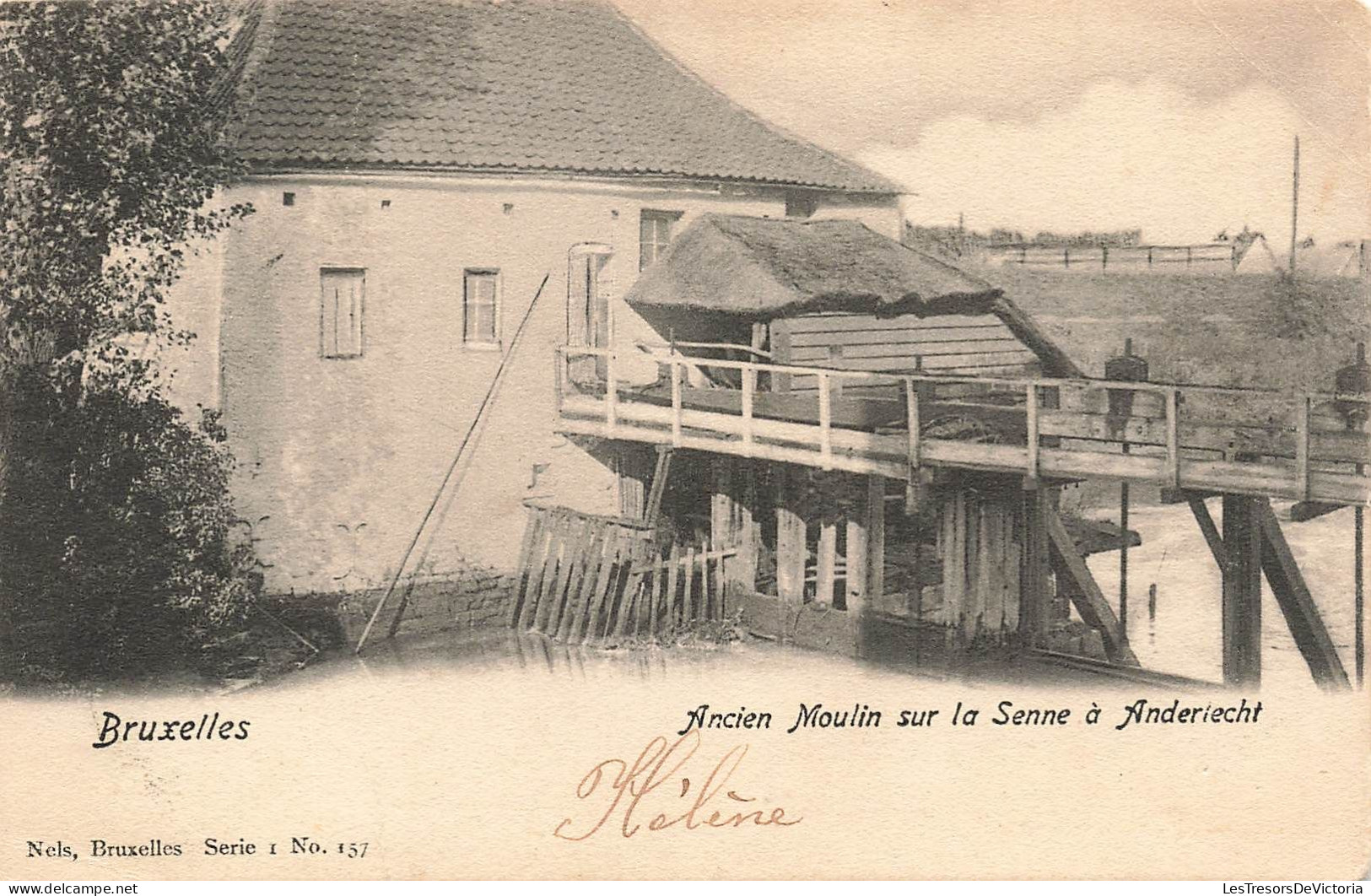 BELGIQUE - Bruxelles -  Ancien Moulin Sur La Senne à Anderlecht - Carte Postale Ancienne - Anderlecht