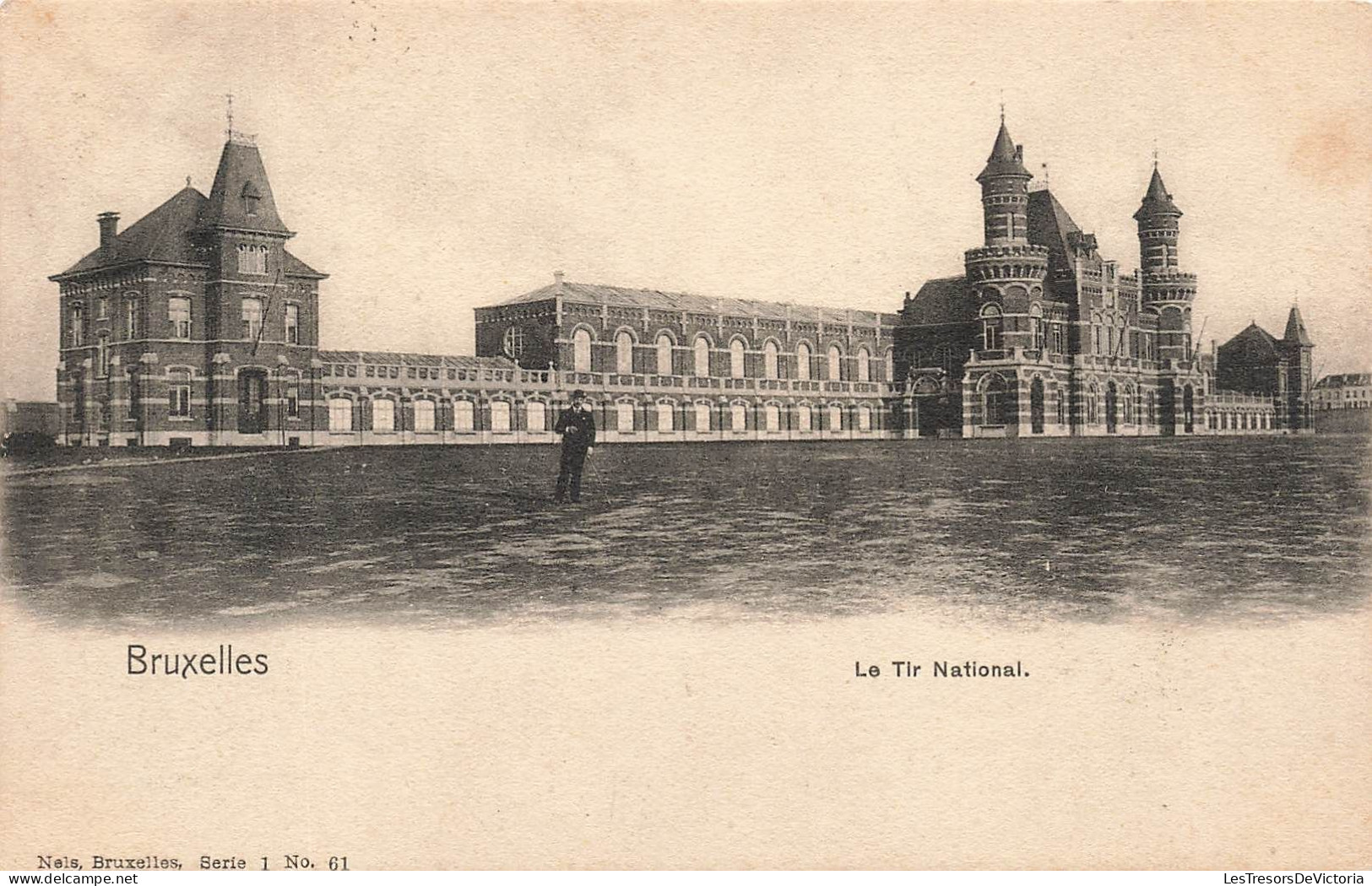 BELGIQUE - Bruxelles - Le Tir National - Carte Postale Ancienne - Monumenti, Edifici