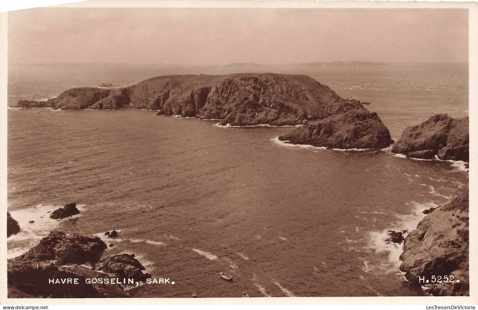 ROYAUME-UNI - Sark - Havre Gosselin - Carte Postale Ancienne - Sark