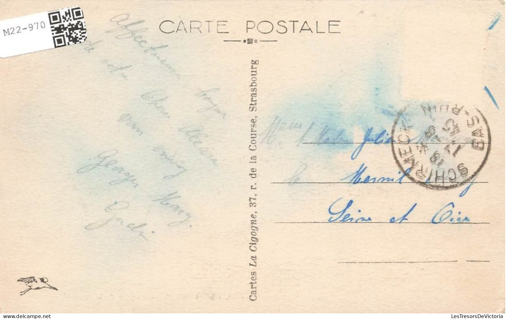 FRANCE - Schirmeck - Avenue De La Gare - Carte Postale Ancienne - Schirmeck