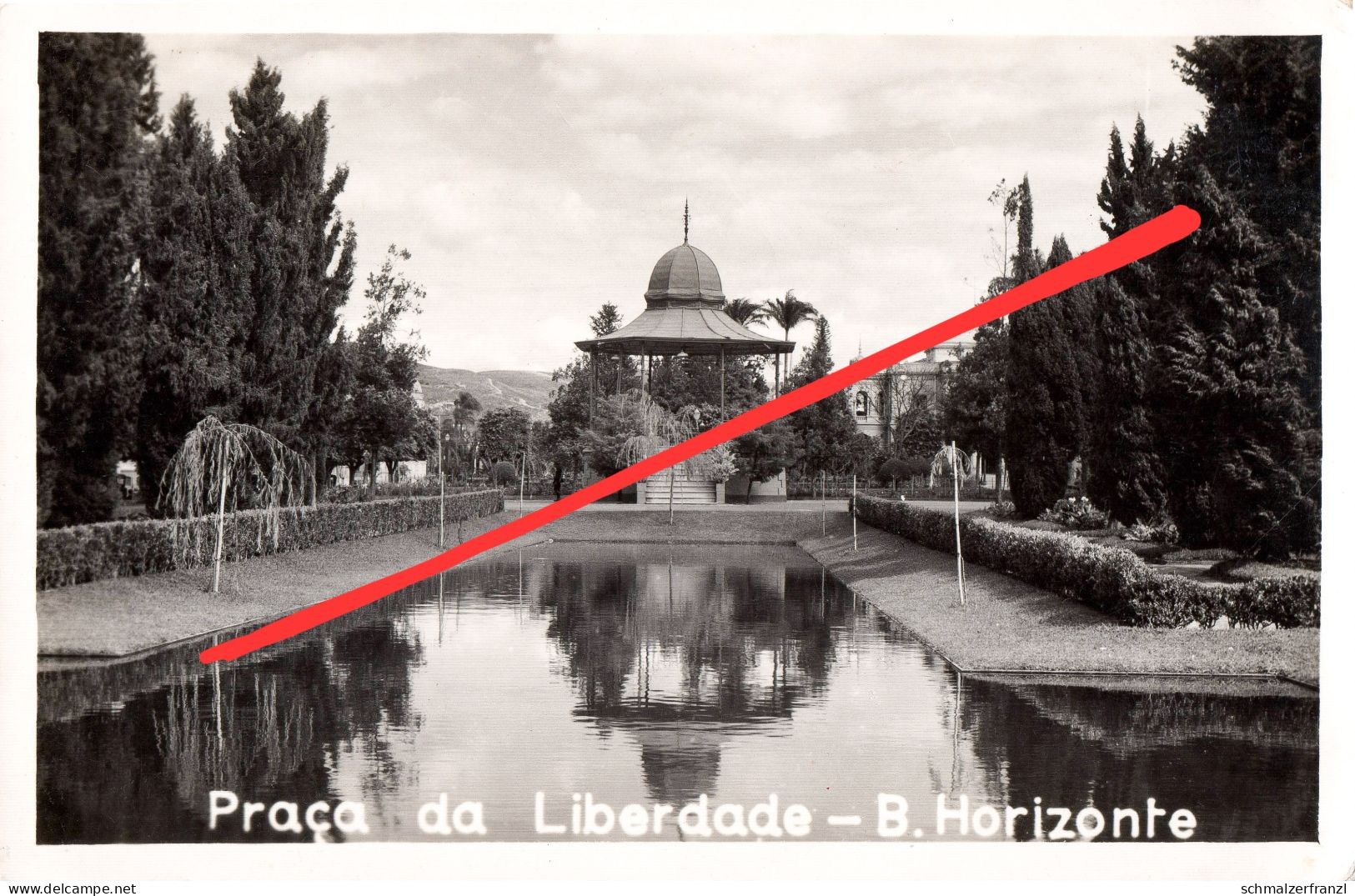 AK Belo Horizonte Praca Da Liberdade Pavilhao Brasil Brasilien Bresil America Del Sur Amerique Du Sud Südamerika - Belo Horizonte