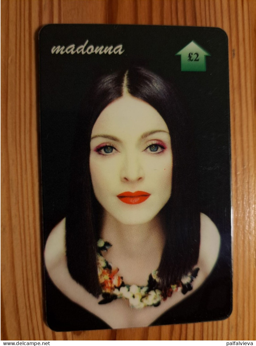 Prepaid Phonecard United Kingdom - Madonna - Emissioni Imprese