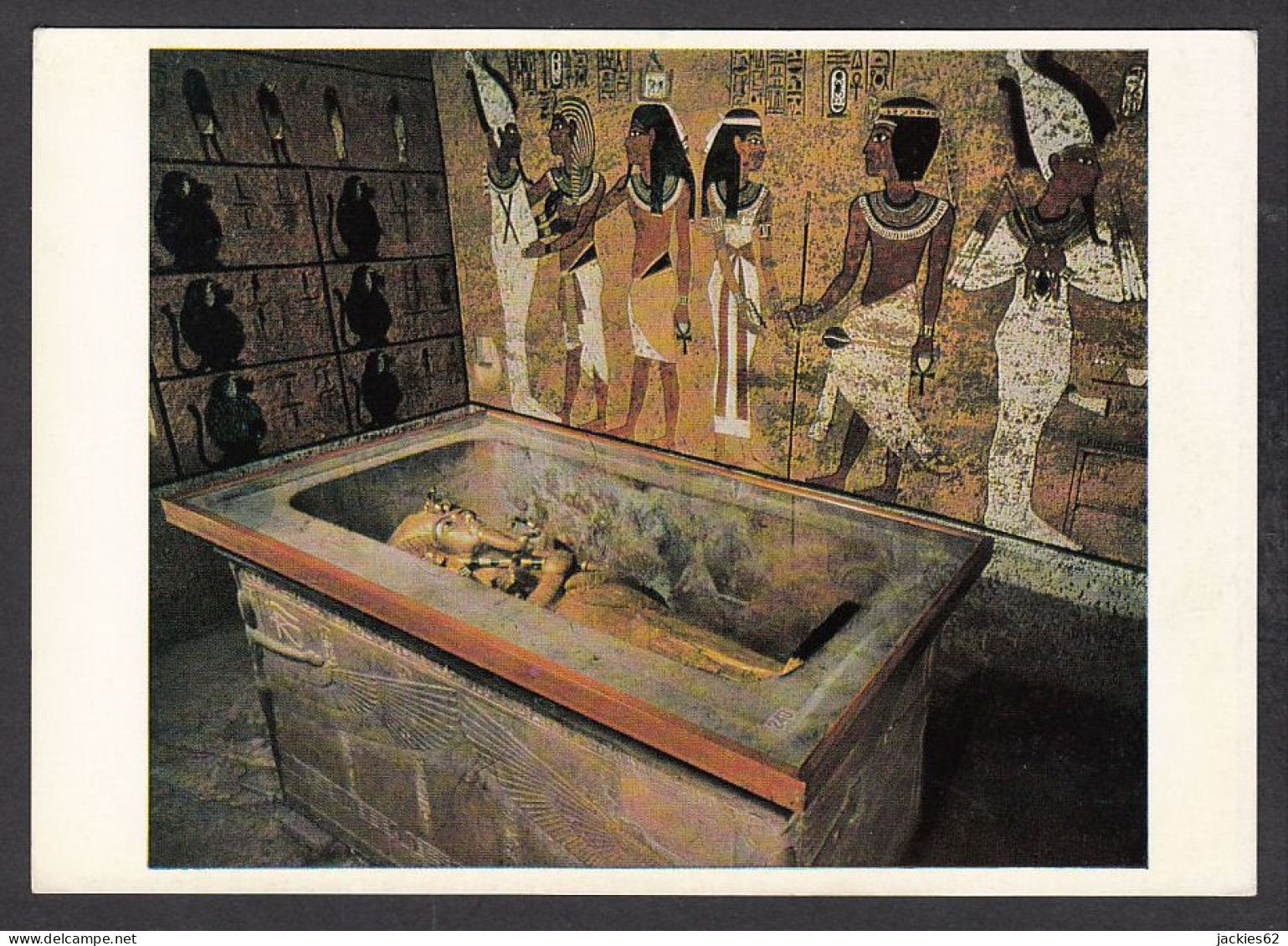 114509/ CAIRO EGYPTIAN MUSEUM, First Sarcophagus Of Tutankhamun - Museums