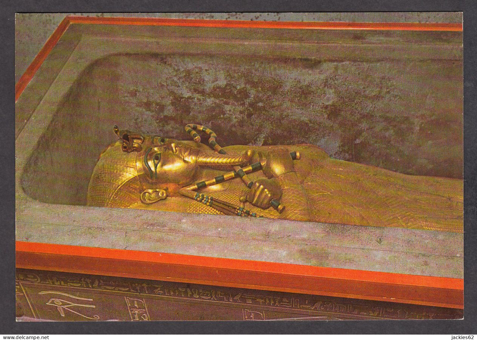114505/ CAIRO EGYPTIAN MUSEUM, *Troisième Sarcophage De Toutankhamon*, XVIIIe Dynastie - Musées