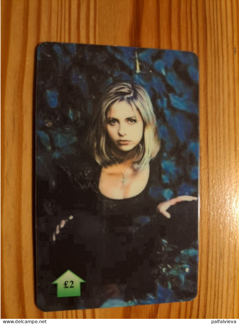 Prepaid Phonecard United Kingdom - Buffy The Vampire Slayer - Emissioni Imprese