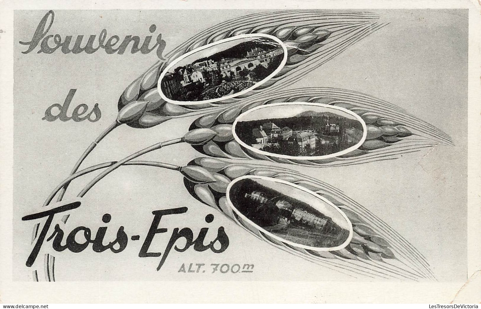 FRANCE - Souvenir Des Trois Epis - Alsace - Multi Vues - Carte Postale Ancienne - Trois-Epis