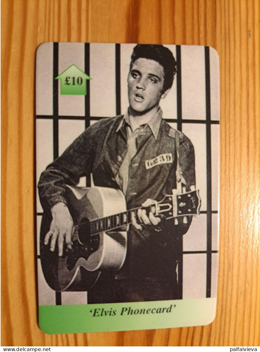 Prepaid Phonecard United Kingdom - Elvis Presley - Emissioni Imprese