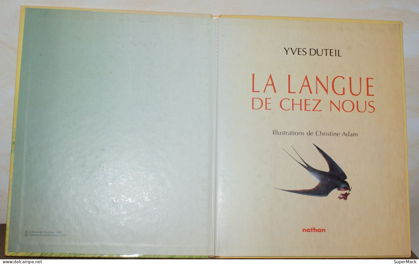 Yves Duteil / La Langue De Chez Nous / Ed. Nathan / EO 1987 - Sprookjes