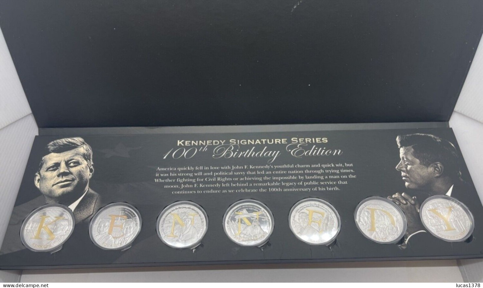 The KENNEDY Signature Coin Series - 100th Birthday Edition Complete Set - Otros & Sin Clasificación