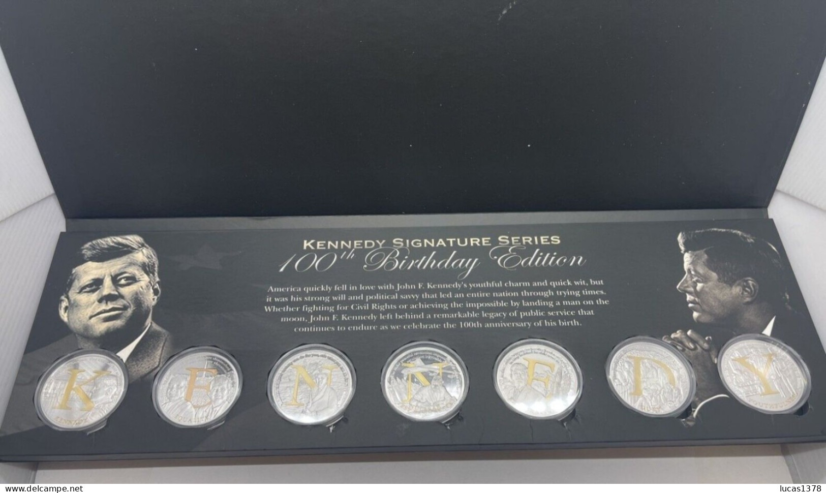 The KENNEDY Signature Coin Series - 100th Birthday Edition Complete Set - Altri & Non Classificati