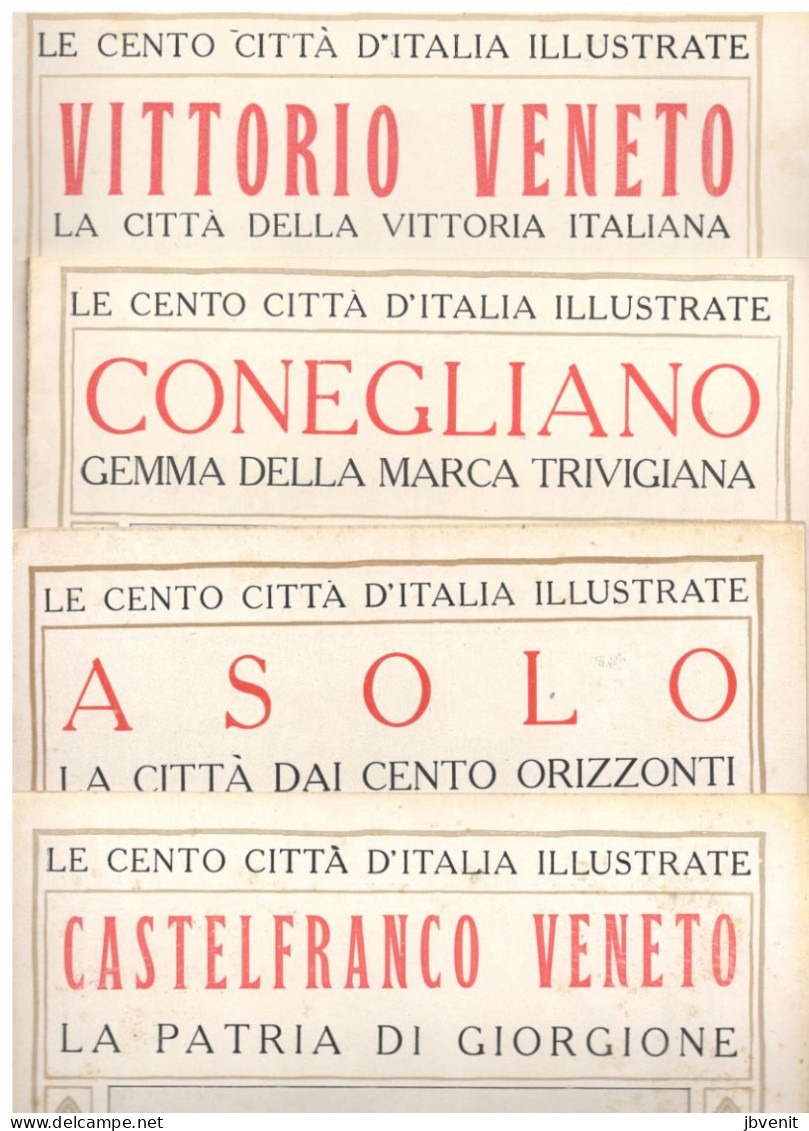 VENETO - Cento Città D'Italia - Castelfranco/Asolo/Conegliano/Vittorio Veneto - Tourisme, Voyages