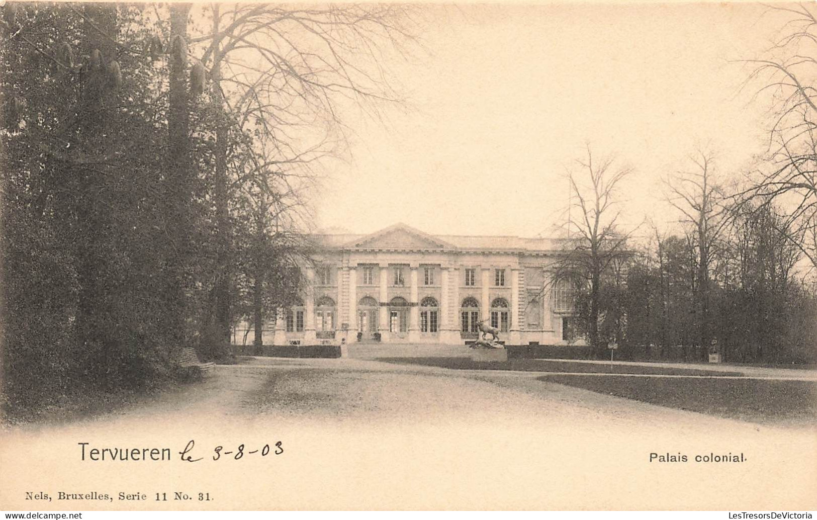 BELGIQUE - Tervueren - Palais Colonial - Carte Postale Ancienne - Tervuren