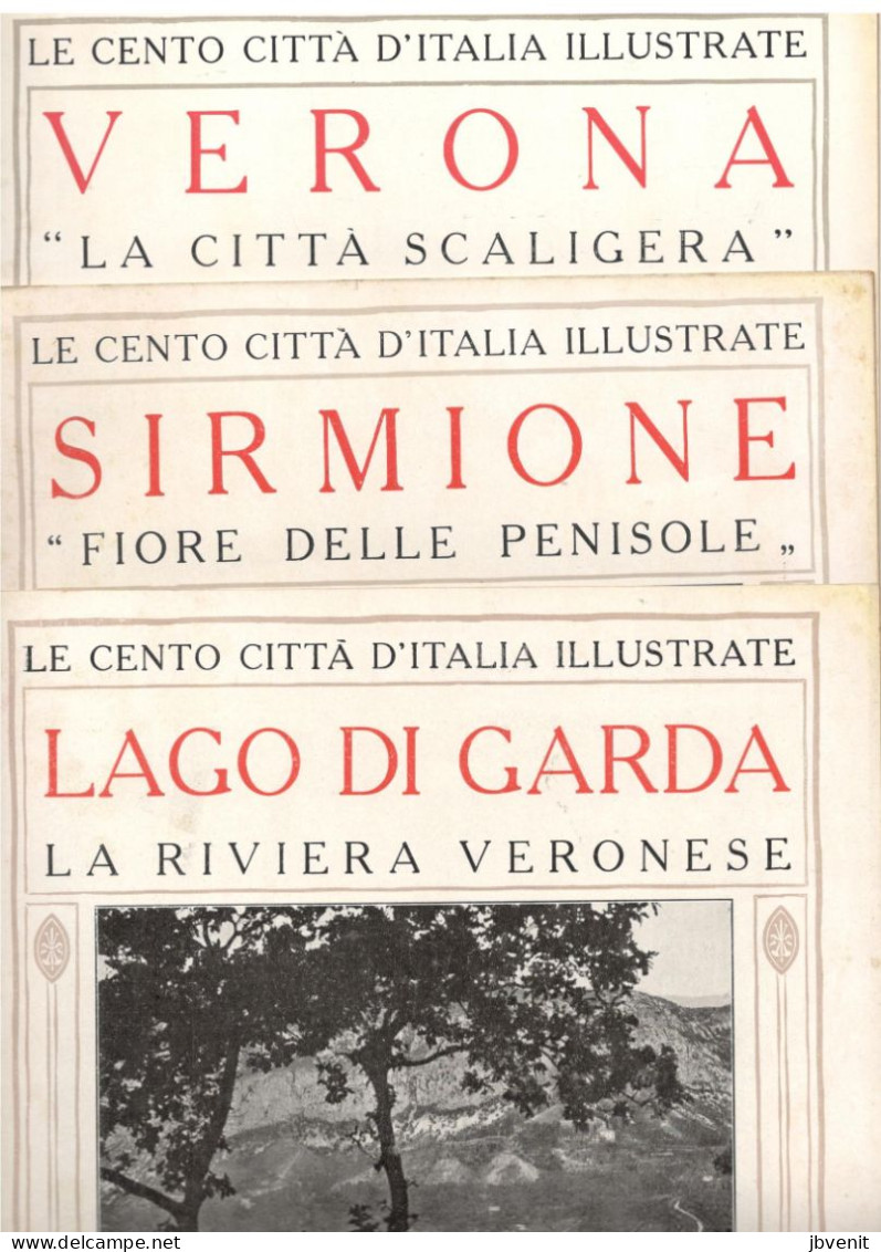 VENETO - Cento Città D'Italia - Verona/Lago Di Garda/Sirmione - Tourisme, Voyages