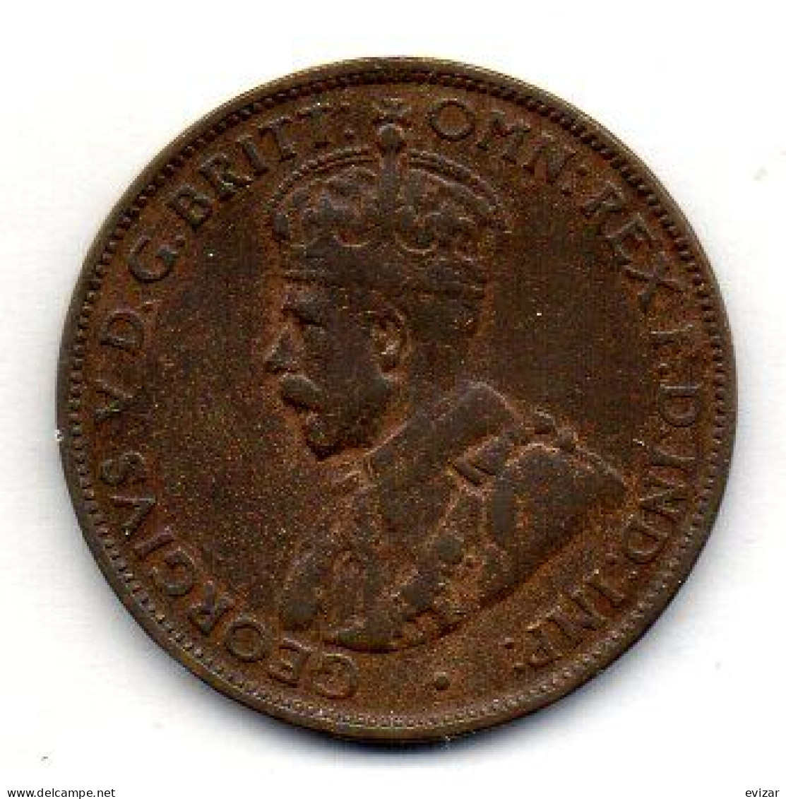 AUSTRALIA, 1/2 Penny, Bronze, Year 1926, KM # 22 - ½ Penny