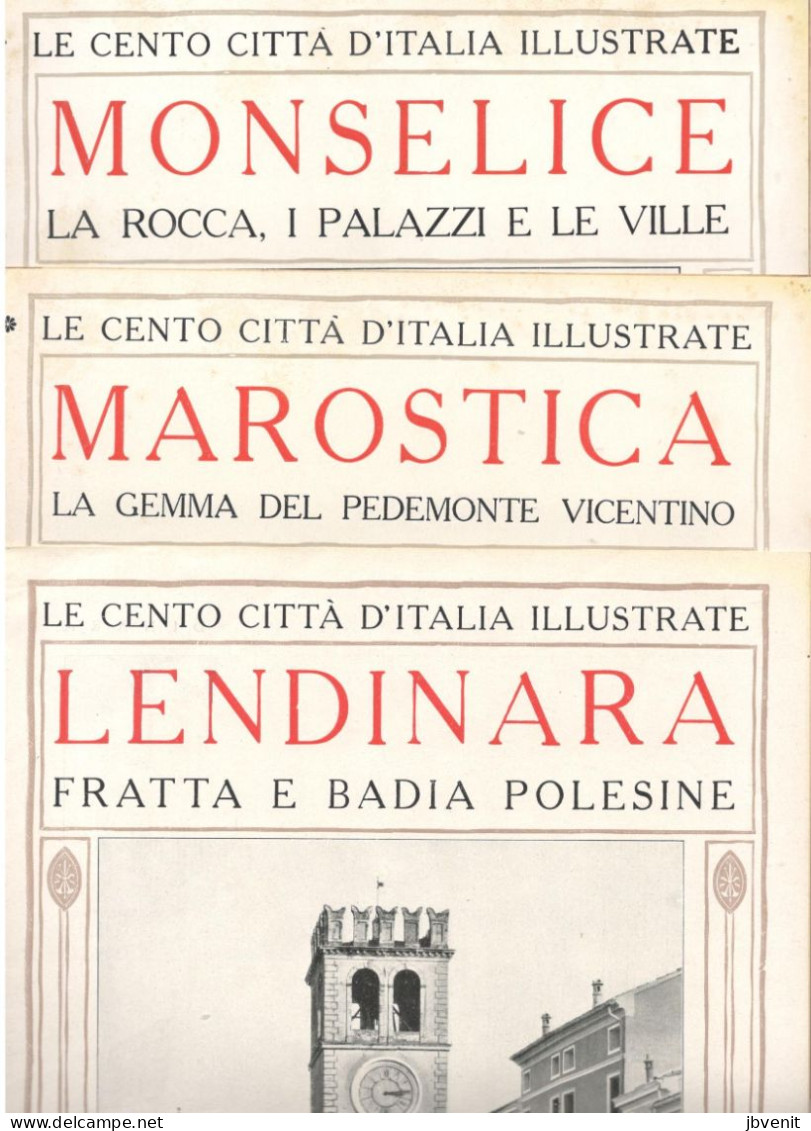 VENETO - Cento Città D'Italia - Monselice/Marostica/Lendinara - Toerisme, Reizen