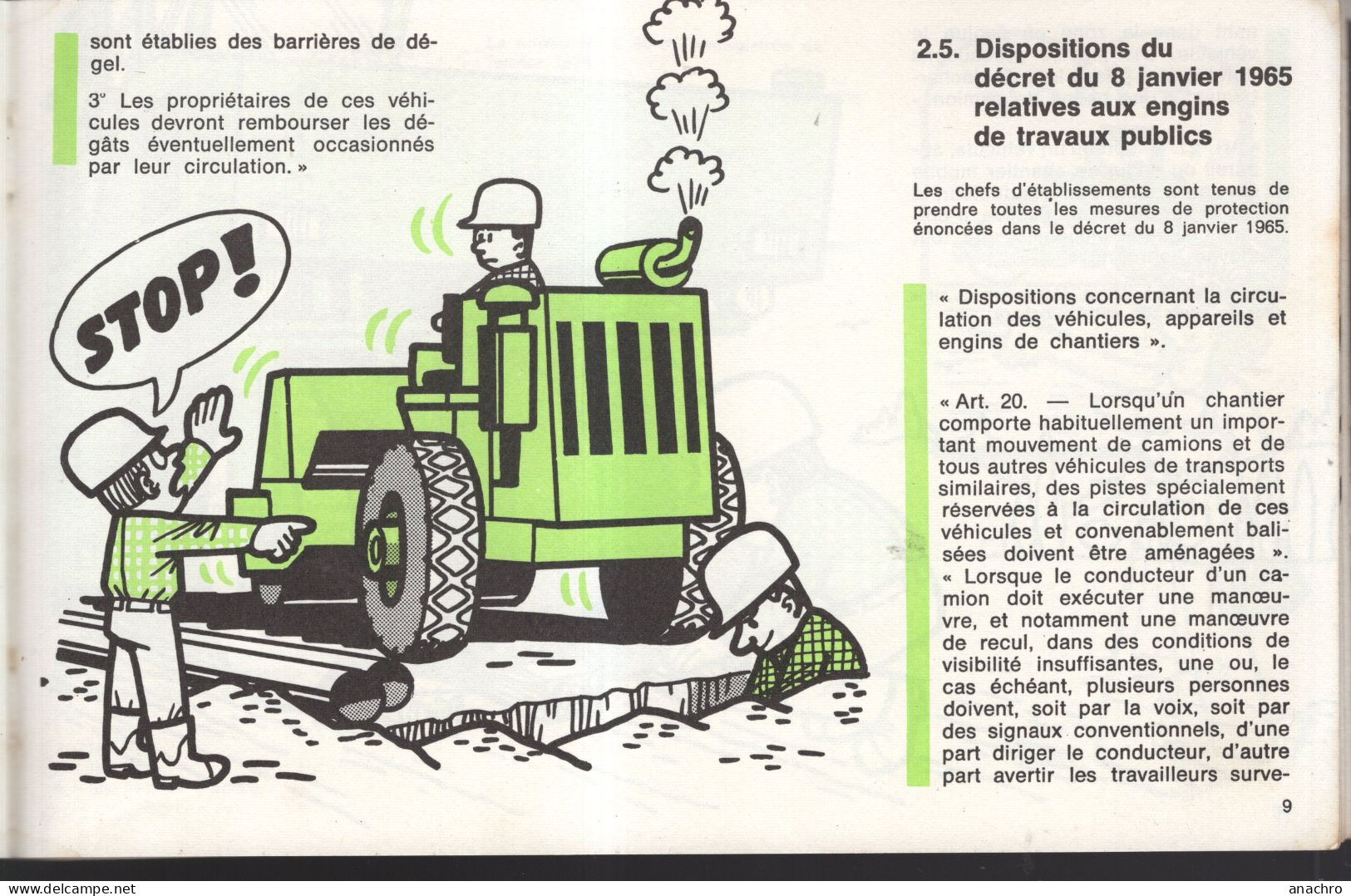 Catalogue 1977 SECURITE Engins De Chantier I.N.R.S. Rouleaux Et Compacteurs - Trattori