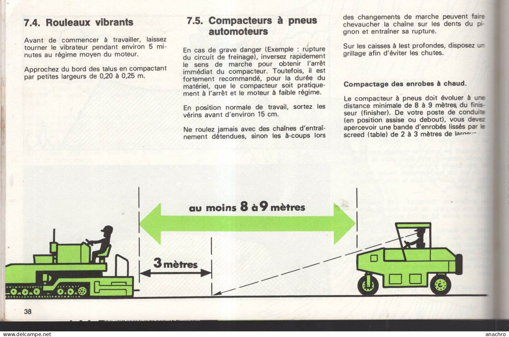 catalogue 1977 SECURITE Engins de Chantier I.N.R.S. Rouleaux et compacteurs