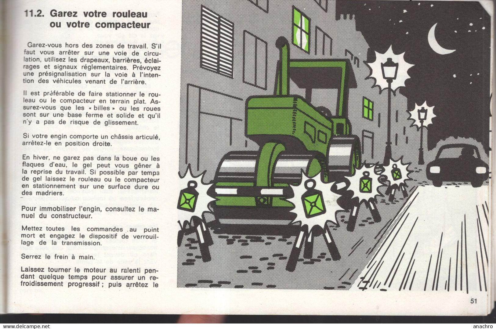 catalogue 1977 SECURITE Engins de Chantier I.N.R.S. Rouleaux et compacteurs