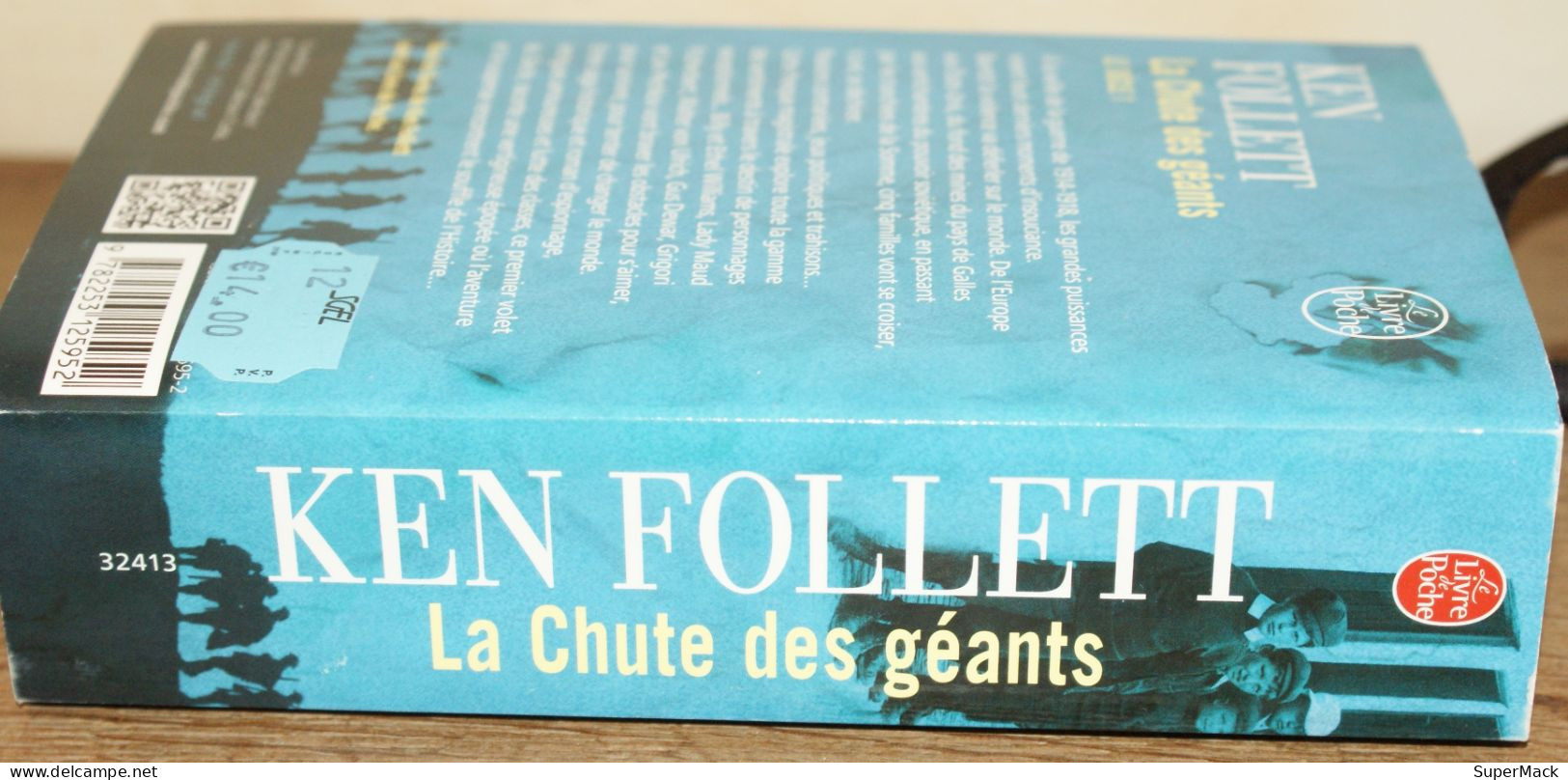 Ken Follett - La Chute Des Géants; Tome 1 - Ed. Robert Laffont - Poche 32413 - Robert Laffont