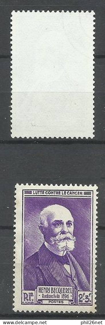 France  N° 749 Henri Becquerel  Prix Nobel Physique Bleu   Oblitéré B/TB  Le 749 Pour Comparer    Voir Scans Soldé ! ! ! - Physik