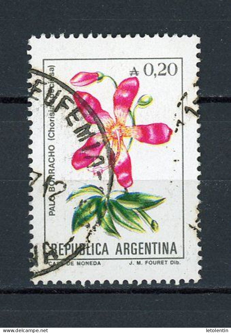 ARGENTINE : FLEUR - N° Yvert 1476 Obli. - Used Stamps