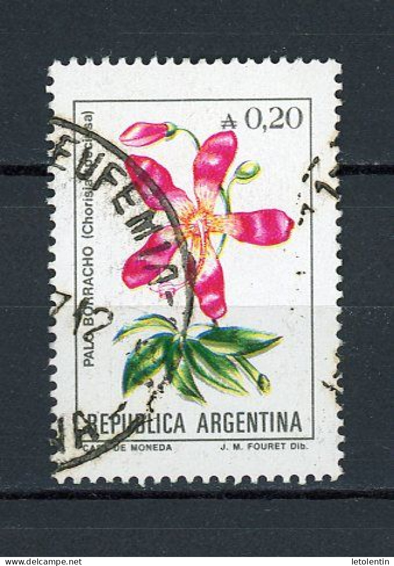 ARGENTINE : FLEUR - N° Yvert 1476 Obli. - Gebraucht