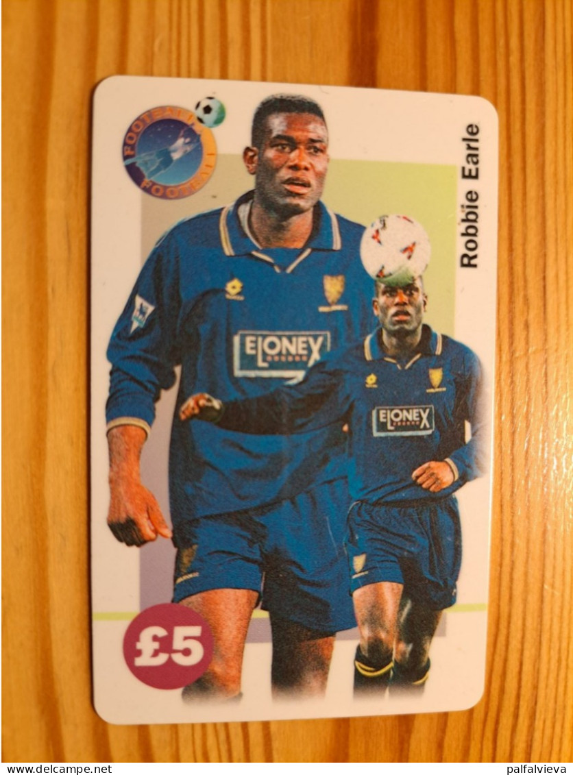 Prepaid Phonecard United Kingdom - Football, Robbie Earle - [ 8] Firmeneigene Ausgaben