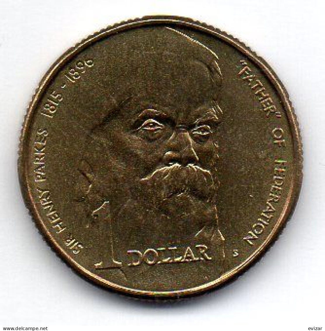 AUSTRALIA, 1 Dollar, Nickel-Aluminum-Copper, Year 1996-S, KM # 310 - Dollar