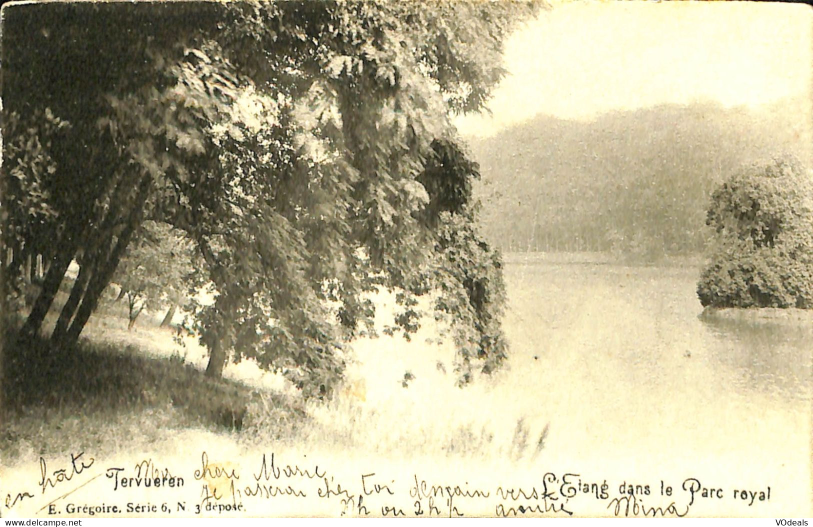 Belgique - Brabant Flamand - Tervueren - Tervuren - L'Etang Dans Le Parc Royal - Tervuren