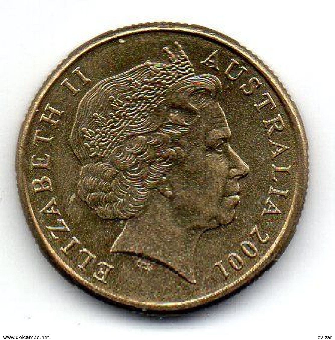 AUSTRALIA, 1 Dollar, Aluminum-Bronze, Year 2001, KM # 682 - Dollar