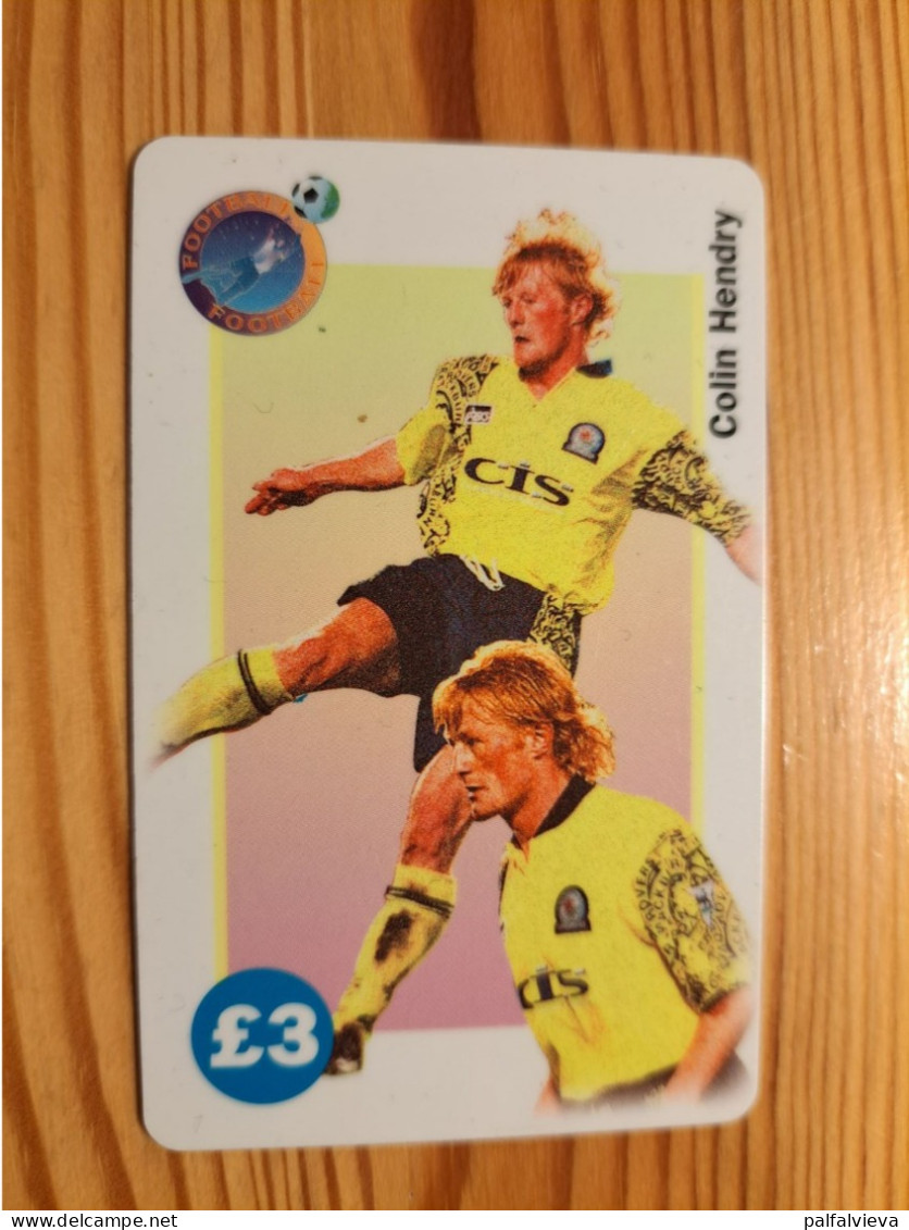 Prepaid Phonecard United Kingdom - Football, Colin Hendry - Emissioni Imprese