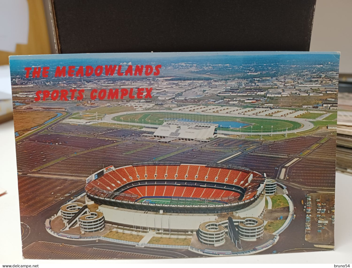 4 Cartoline Stadi  Usa, New Jersey,Atlanta ,Boston Red Sox,Grove Stadium Winston Salem - Stadi